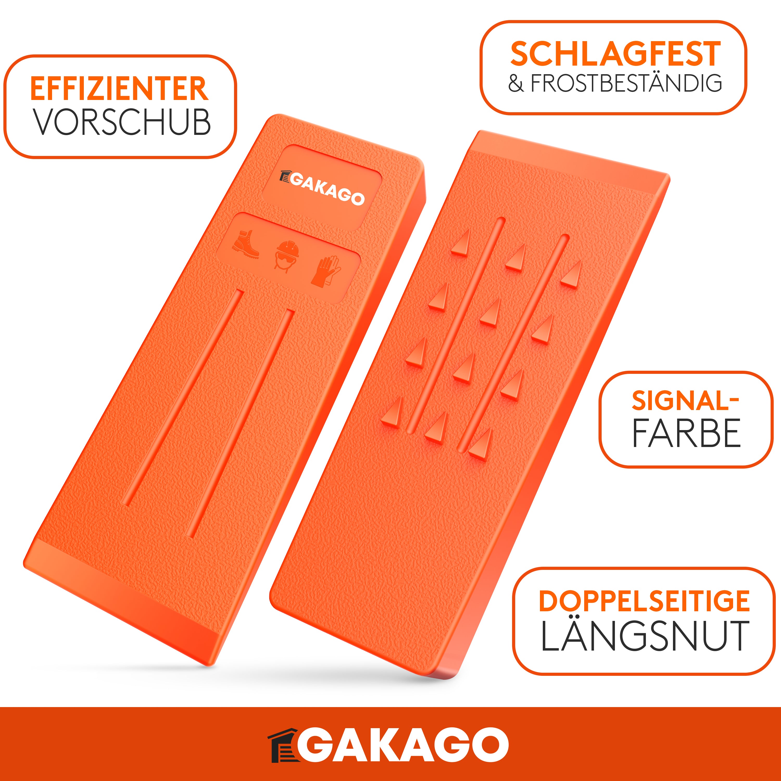 Fällkeil Set - 5er Pack