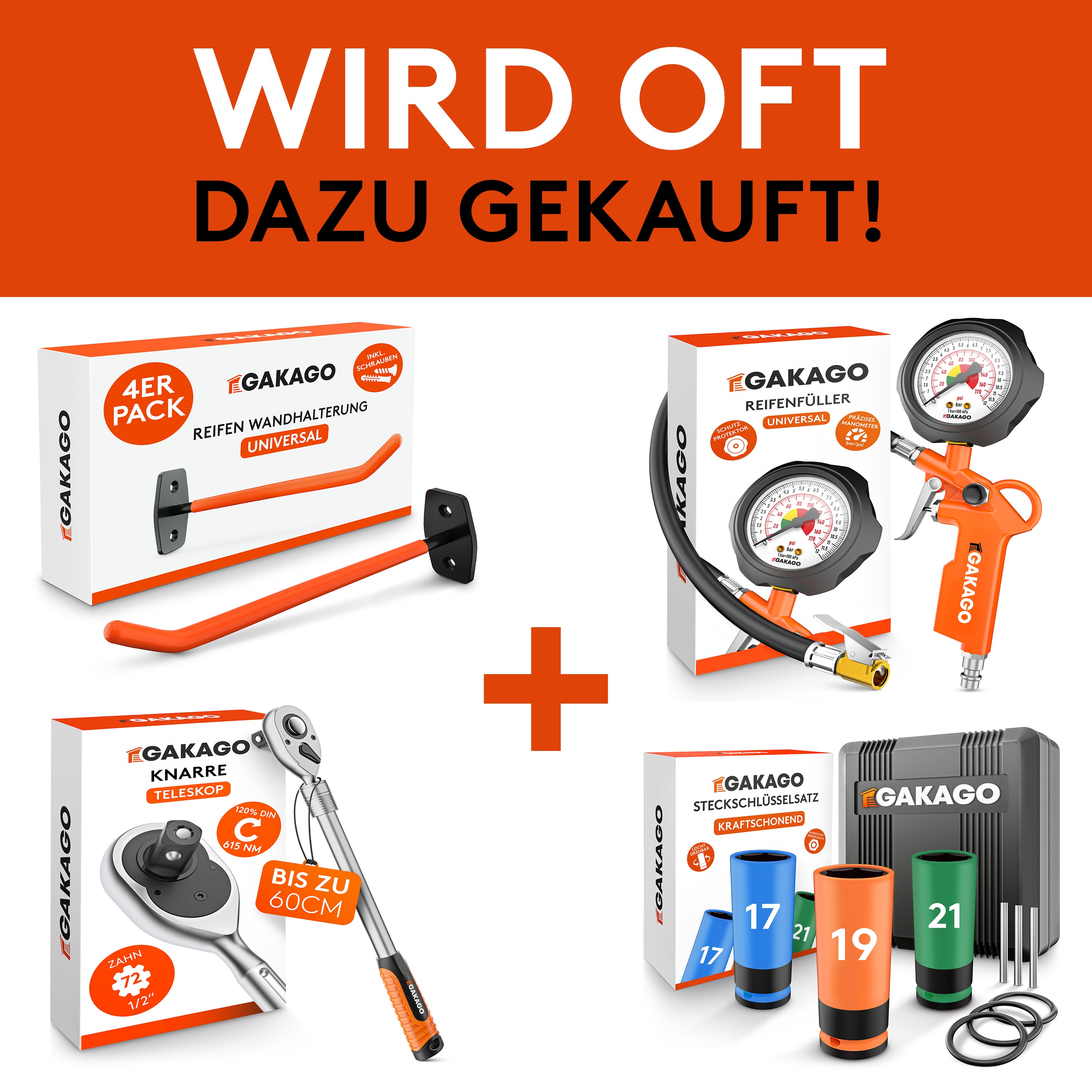 Teleskop Radmutternschlüssel Set