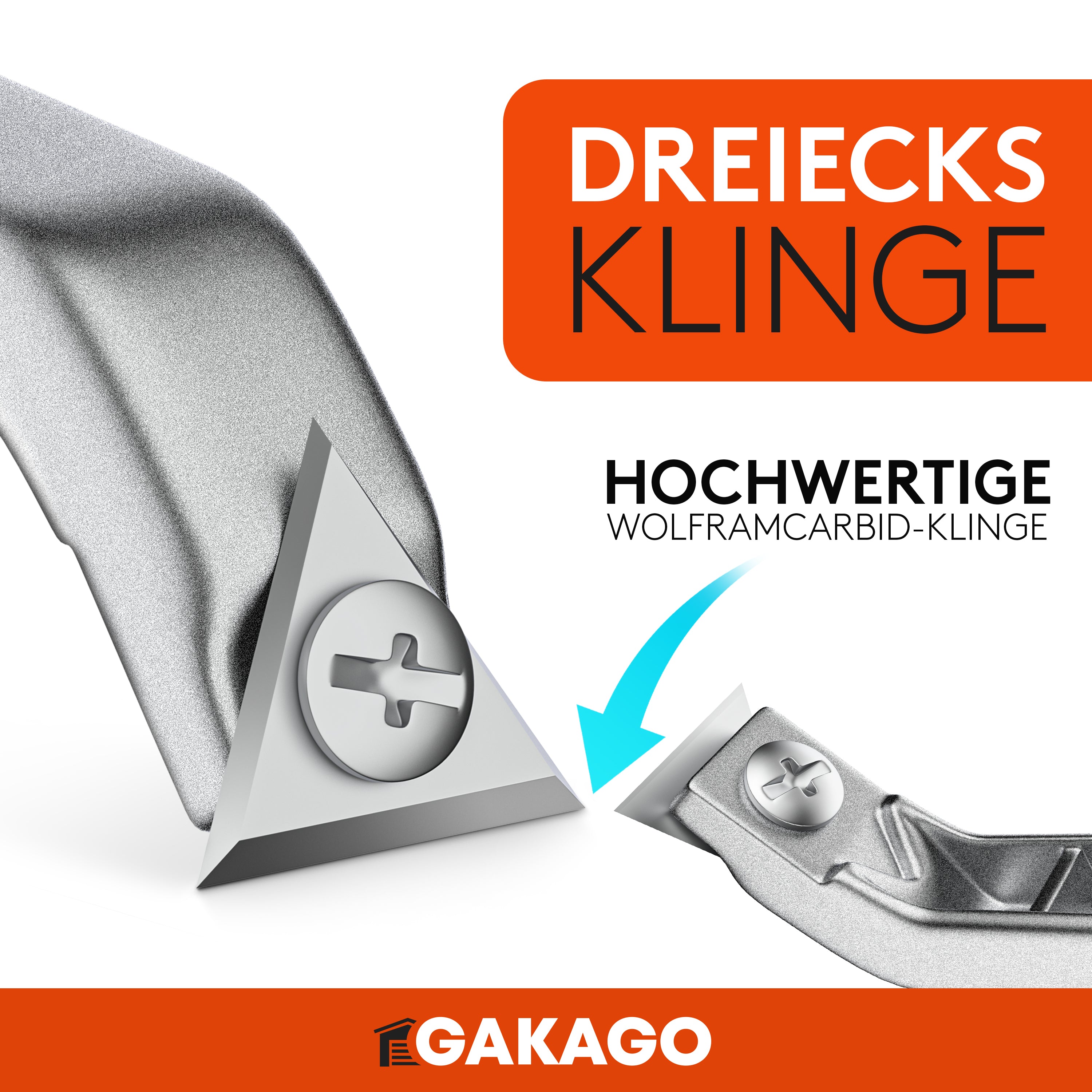 Kraftschaber - Dreieck
