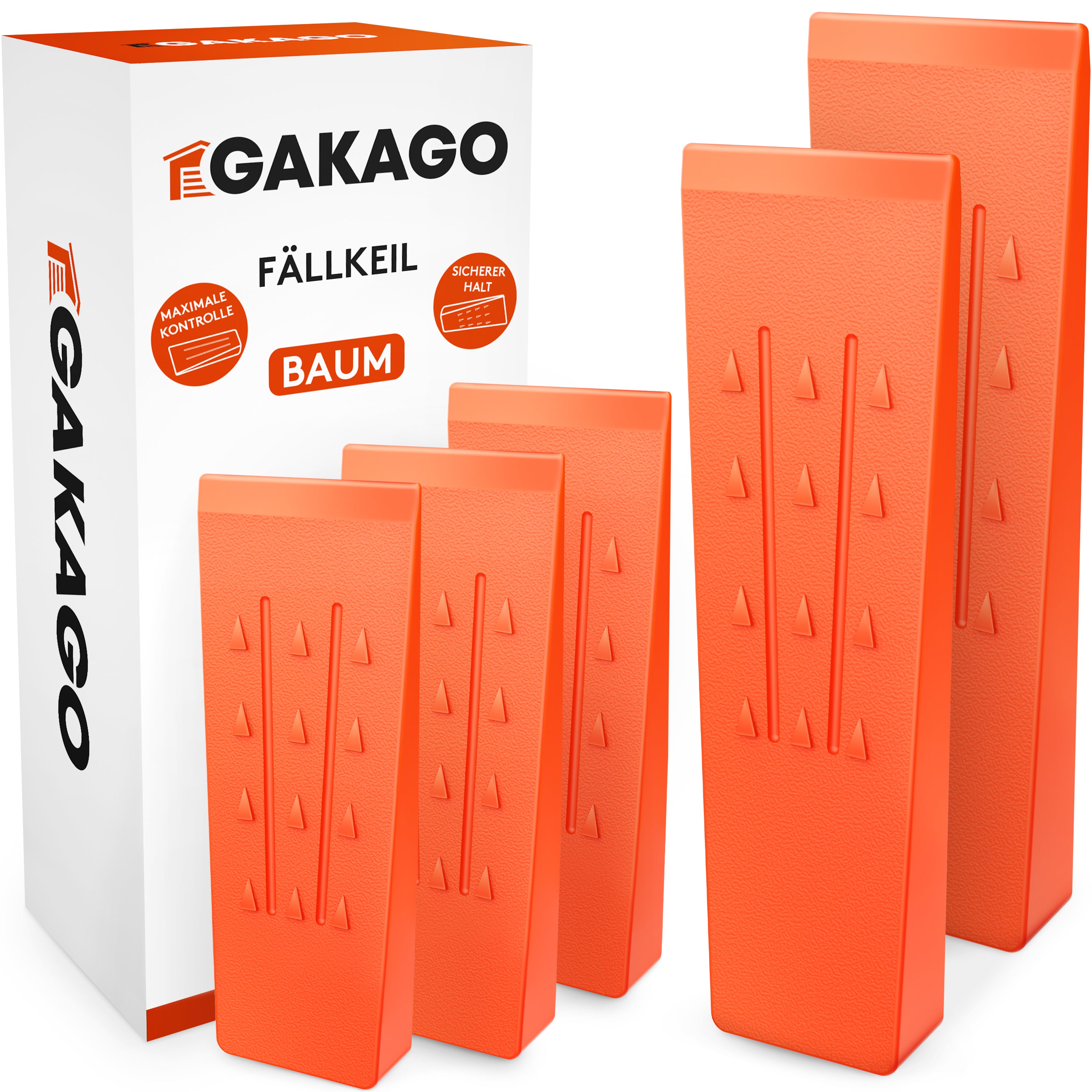 Fällkeil Set - 5er Pack