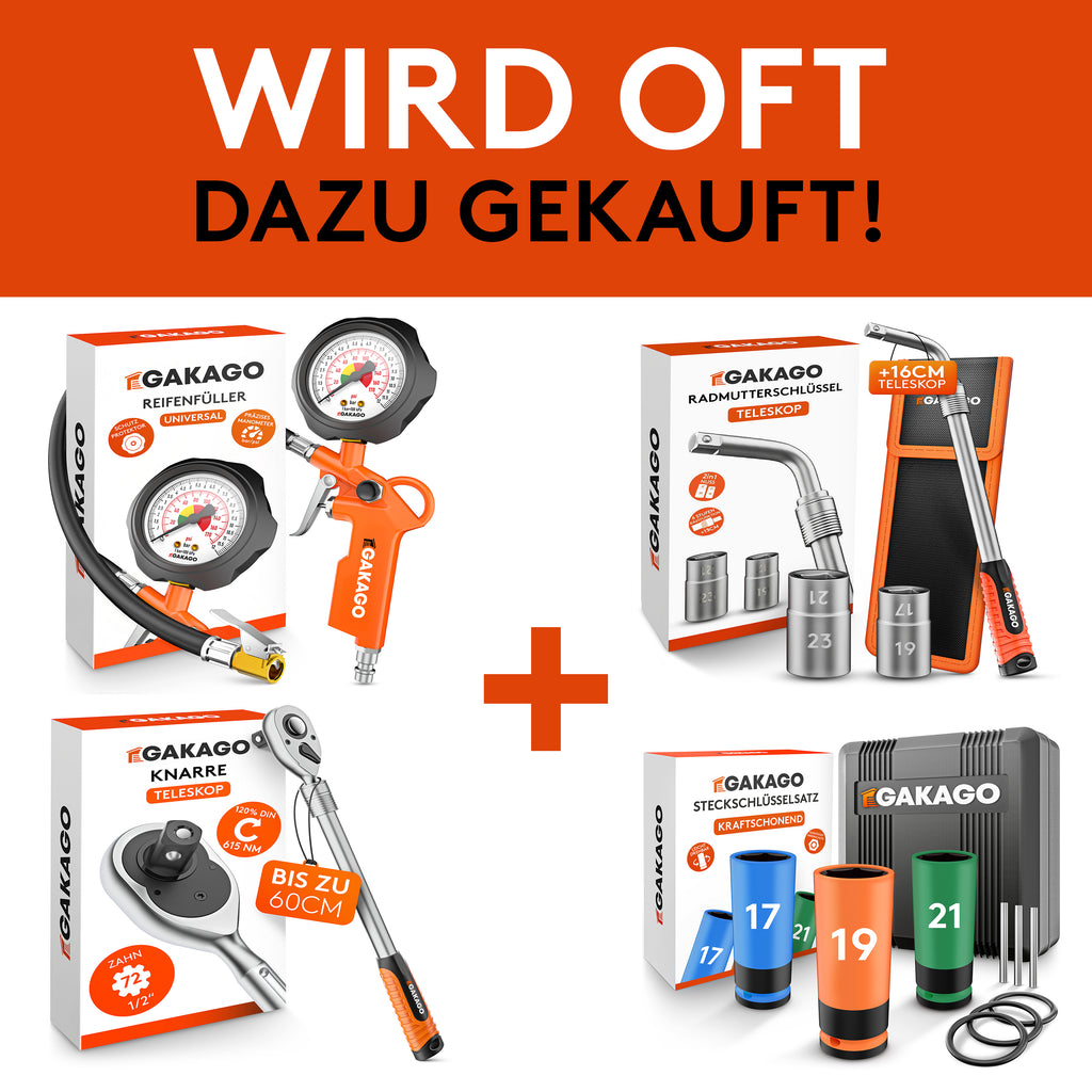 Reifen Wandhalterung - 4er Set