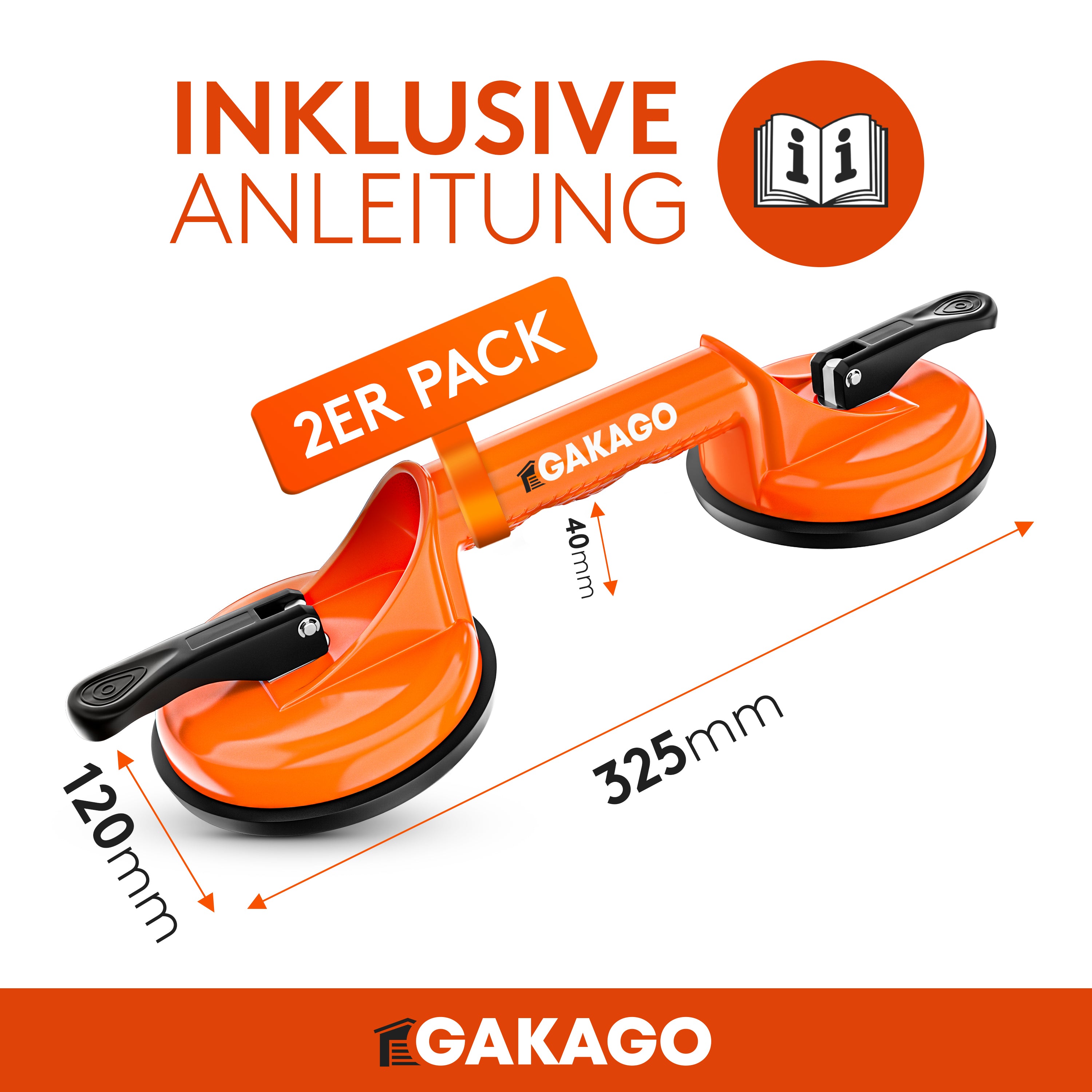 Saugheber - 2er Pack
