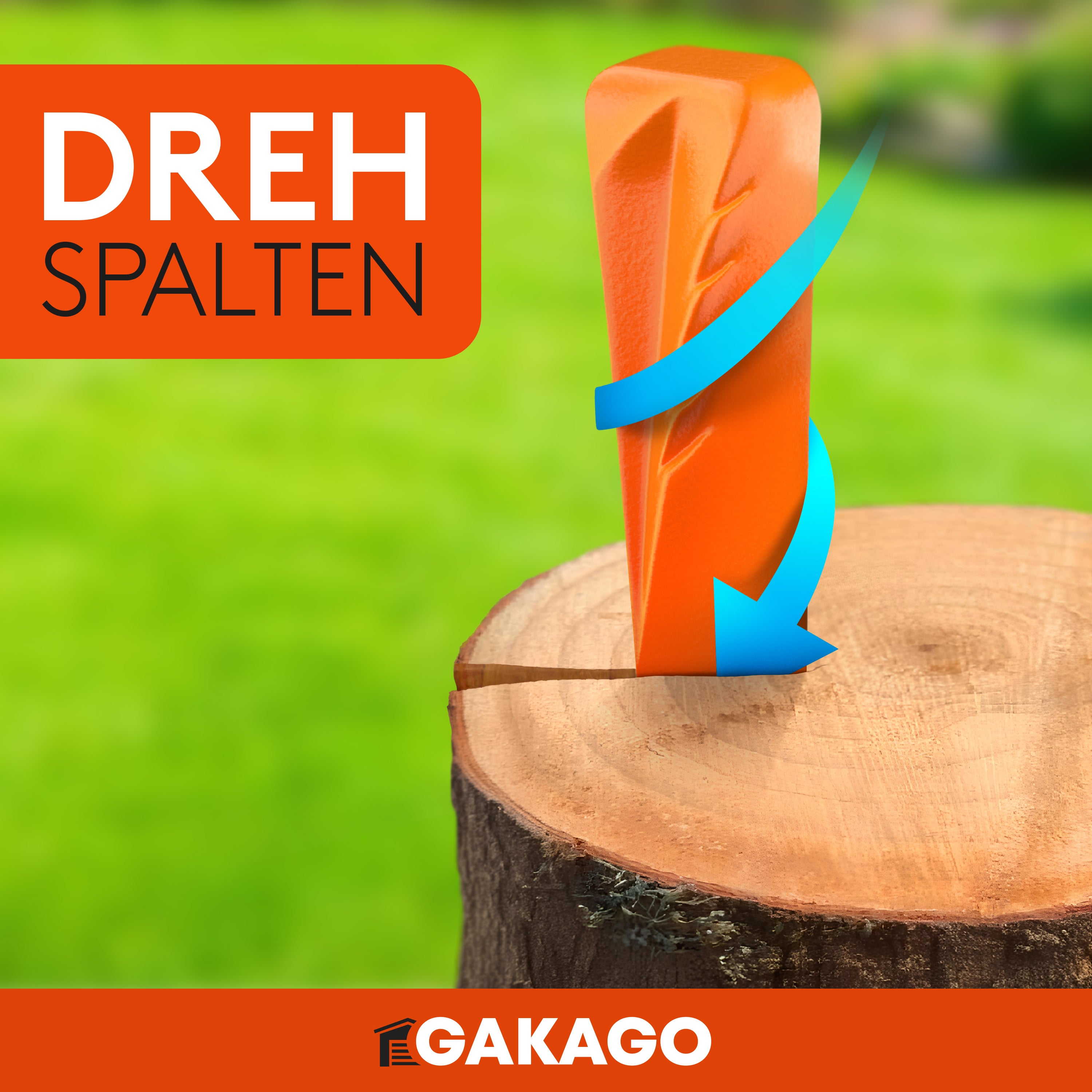 Spaltkeil für Holz